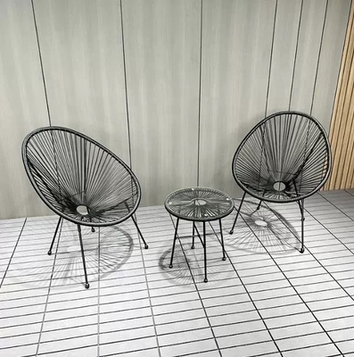 Funcional Garden Egg Sun Patio Mobiliário Cadeira Bistro para Outdoor Cadeira Acapulco