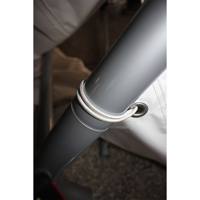 Tenda de casamento de estrutura de metal de comprimento longo para a natureza Tratada de pressão Dimensões personalizadas