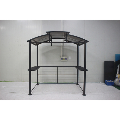Tenda de pavilhão de churrasco de churrasqueira dobrável para abrigo ao ar livre Canopy 2.36 * 1.52 * 2.36M churrasco