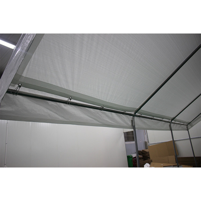 Tenda de festa de alumínio branco exterior CP004 com acabamento de vela não revestido