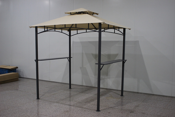 Canopy de galpão de jardim de estrutura metálica ao ar livre 2.23*1.8*2.5M para eventos personalizáveis