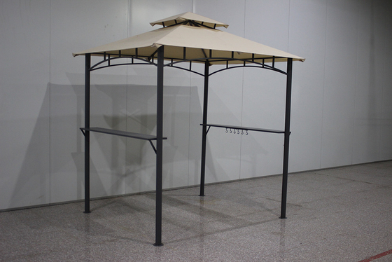 Canopy de galpão de jardim de estrutura metálica ao ar livre 2.23*1.8*2.5M para eventos personalizáveis