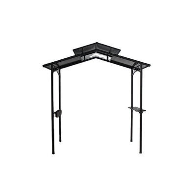 Hard Top BBQ PC Grill Gazebo Quadro de metal para jardim ao ar livre Parque Patio Grill