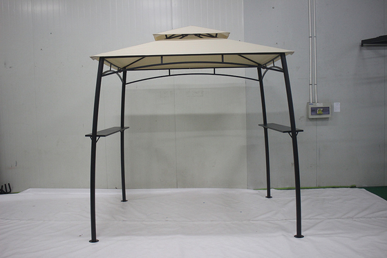 Quadro de metal personalizável Grill Grill Grill Gazebo para entretenimento ao ar livre