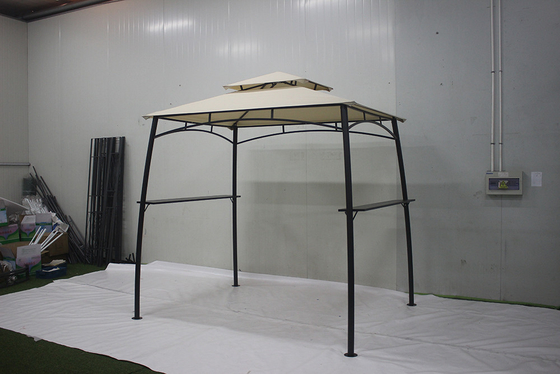Quadro de metal personalizável Grill Grill Grill Gazebo para entretenimento ao ar livre