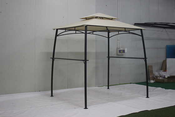 Quadro de metal personalizável Grill Grill Grill Gazebo para entretenimento ao ar livre