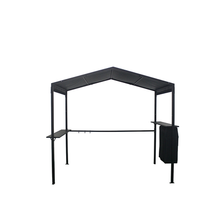 2.3*1.5*2.2M Alumínio exterior Techo de poliéster duro Galpão com revestimento de vela revestido com pó