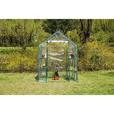 Estruturas metálicas para jardins, dossel de PVC, estufa agrícola para agricultura sustentável