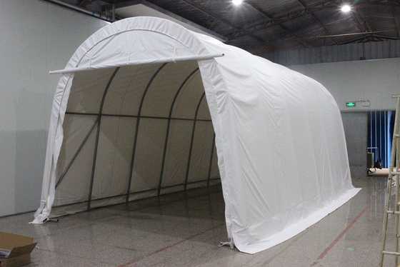 Canopy de estacionamento de carros de inverno portátil com estrutura revestida com pó e design personalizável
