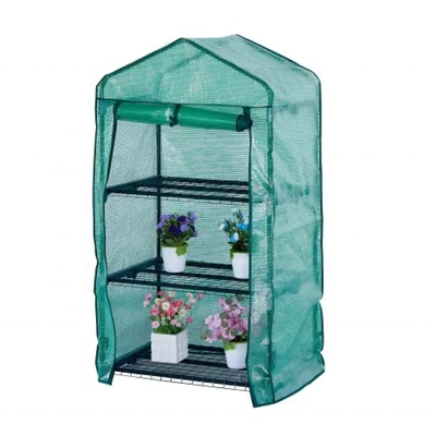 Capa de estufa móvel de PVC à prova d'água transparente para plantação de jardins