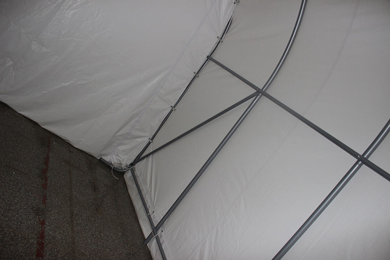 Paredes laterais removíveis Portas pesadas Carport para acampamento e quintal 400*730*330cm