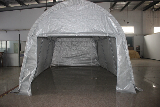 Canopy de garagem de carro dobrável personalizável para sombreamento e armazenamento portáteis