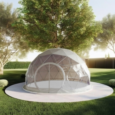 Canopy de acampamento com céu estrelado Um pavilhão tratado a calor para aventuras ao ar livre ecológicas
