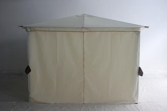 Quadro e embalagem de aço Tamanho 209*33*14.5cm 3.3*3.3M Tenda de mirante dobrável para jardim