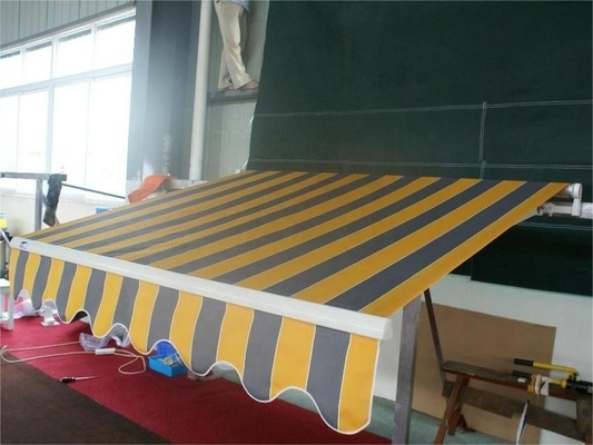 Outdoor Customizado Cor 5 * 3m Telhado totalmente aberto Retrátil para pátio jardim dossel sombra de sol varanda