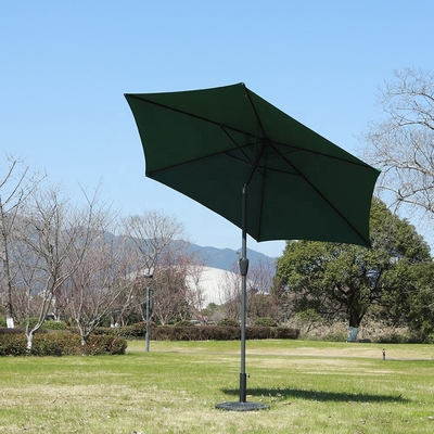 Protector solar manual personalizável Paraguas de jardim de sol para o exterior Cantilever Parasol para pátio