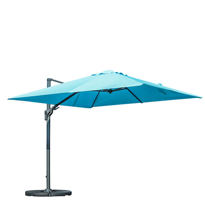 Canopy de abrigo solar pendente dobrável para pátio Offset Parasol guarda-chuva contemporâneo