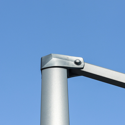 Canopy de abrigo solar pendente dobrável para pátio Offset Parasol guarda-chuva contemporâneo
