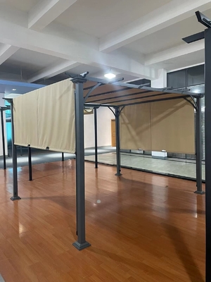 Jardim ao ar livre Patio Party Gazebo Tenda 3*3.5*2.4m com material de vela de poliéster durável