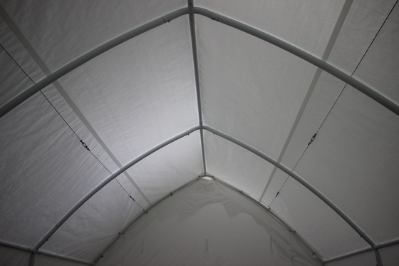 360*600*340cm Tenda Móvel de Plástico Carport com Natureza Tipo de Madeira Tratada a Pressão