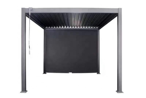 Quadro de alumínio PERGOLA 3x4m Luxo Modern Outdoor Roof Waterproof Metal Jardim Pergola