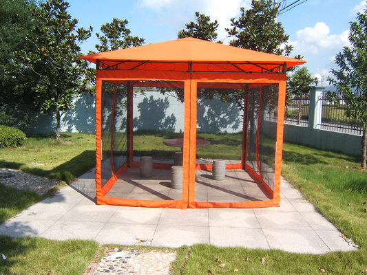 Arcos Jardim Pergola Tenda de alumínio ao ar livre Galpão com telhado solar e estrutura pesada