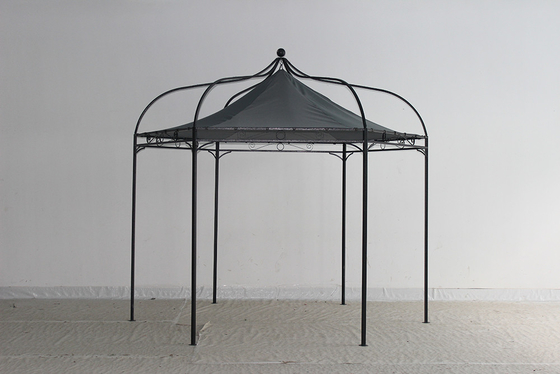 Tenda Pop Up Gazebo ao ar livre 1.6*1.6*2.8M com design dobrável e cobertura revestida de PVC