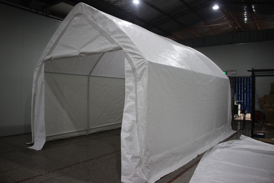 360*600*340cm Portátil Grande Canopy Impermeável Tenda de Garagem de Automóveis ao Ar Livre com Quadro revestido de pó