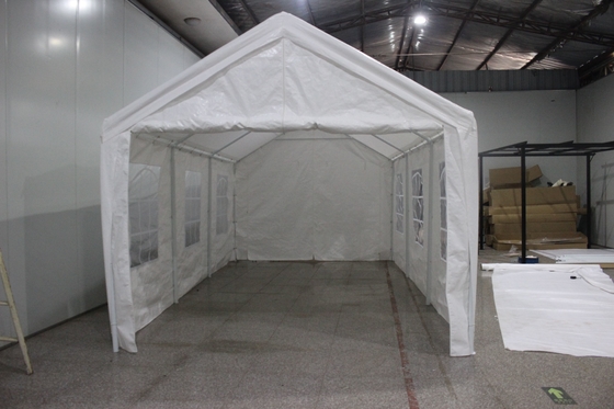 360*600*340cm Portátil Grande Canopy Impermeável Tenda de Garagem de Automóveis ao Ar Livre com Quadro revestido de pó