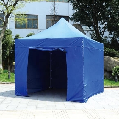 Gazebo dobrável de embalagem de correio com tamanho personalizado e estrutura de aço de alumínio leve