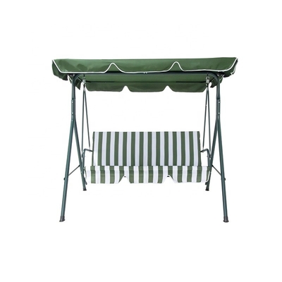 Embalagem de correio estilo tradicional jardim pátio cadeira de balanço com dossel pergola miradouro