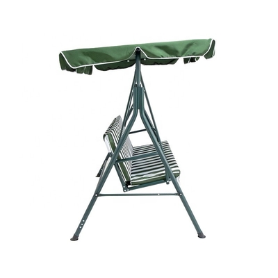 Embalagem de correio estilo tradicional jardim pátio cadeira de balanço com dossel pergola miradouro
