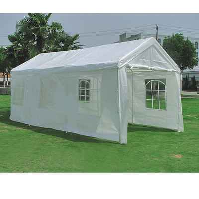 Tenda de cobertura exterior de mirante sem revestimento de vela com paredes laterais de janela CP002