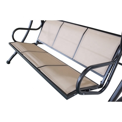 Modern Garden Patio Swing Chair com Canopy Pergola Gazebo Outdoor Cushioned Bench Bed