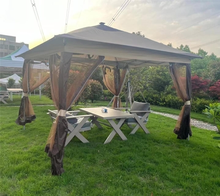 Pavilhão dobrável com cobertura pop-up para transporte conveniente