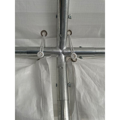 CP002 300*600cm Casa de casamento branca ao ar livre Tenda de cobertura com tamanho de pacote 197*32*24cm