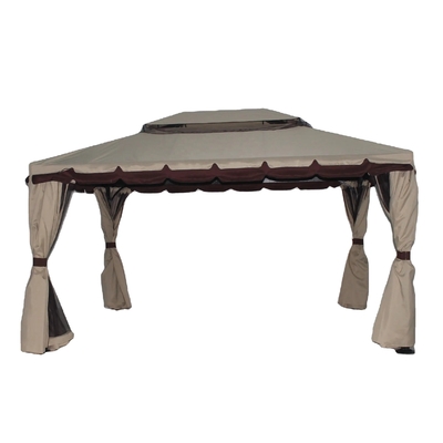 Crie um belo ambiente ao ar livre com o nosso material 3*4M Gazebo Tenda PVC
