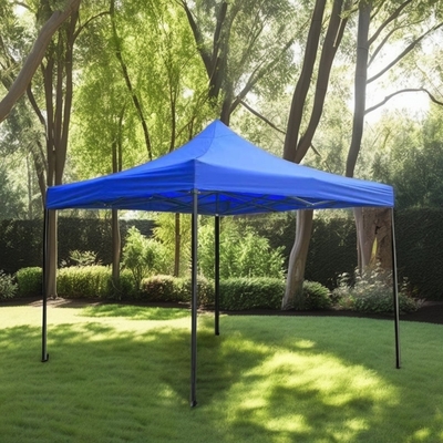 Customize Folding Gazebo Tenda ao ar livre com estrutura de aço de alumínio e tecido de poliéster