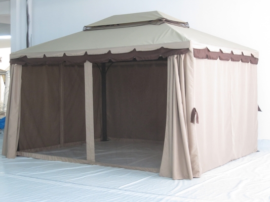 Crie um belo ambiente ao ar livre com o nosso material 3*4M Gazebo Tenda PVC