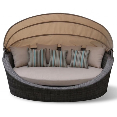 Conjunto de Bistro de Cores Personalizado Sofá de Rattan de Alumínio de Design Moderno Conjunto com Mesa de Chá