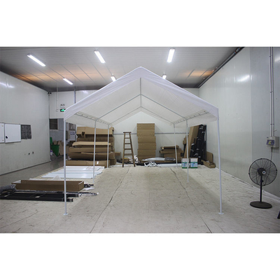 Armazém de armazenamento externo de estrutura de metal 3 x 6 pés Canopy para bicicleta Motor Shelter portátil