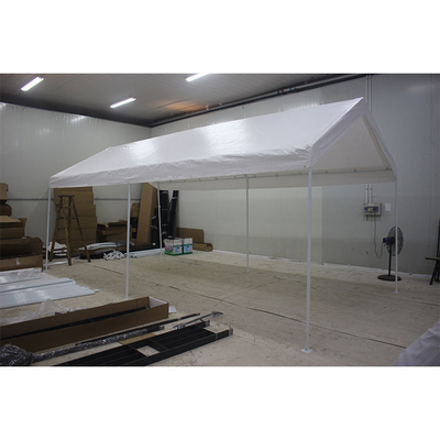 Armazém de armazenamento externo de estrutura de metal 3 x 6 pés Canopy para bicicleta Motor Shelter portátil