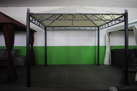 Ponte Pergolas Casas em Alumínio Estrutura de Capela Impermeável Tenda de Picnic abrigo 3*3M