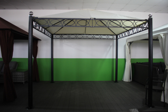 Ponte Pergolas Casas em Alumínio Estrutura de Capela Impermeável Tenda de Picnic abrigo 3*3M