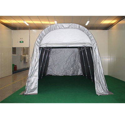 Acampamento de carro resistente à água de estrutura metálica Carport Covers CP025 Shelter de galpão dobrável