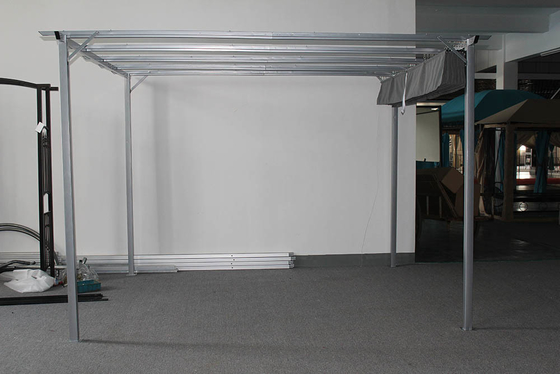 3*3.5*2.35M Anexado à Casa Quadro de Alumínio Branco Canopy Bargain Preços de Telhado