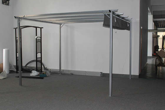3*3.5*2.35M Anexado à Casa Quadro de Alumínio Branco Canopy Bargain Preços de Telhado