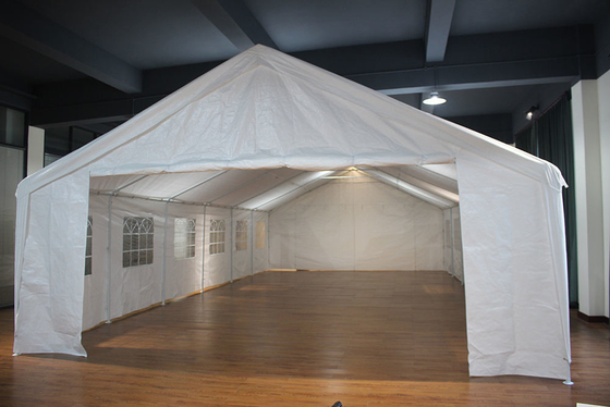 6*12M Garagem portátil com parede lateral dobrável Portas de metal canopy tenda exterior de trabalho pesado
