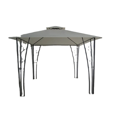 3*3M Double Top Pergola Gazebo Metal Decorado Ideal para Casamentos e Eventos