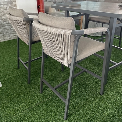 Conjunto de jardim específico Sofá de Rattan de Alumínio